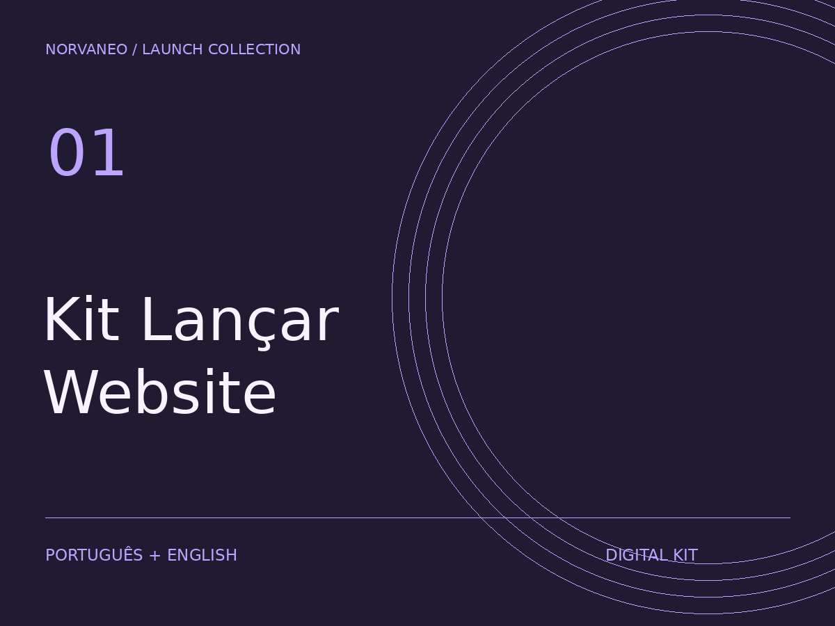 Kit Lançar Website — PT + EN
